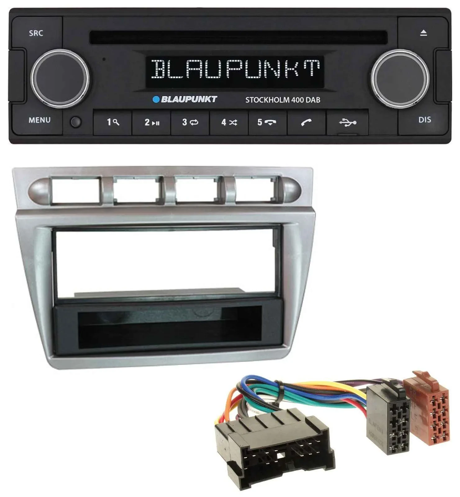 Blaupunkt MP3 Bluetooth DAB CD USB Autoradio für Kia Picanto (2004-2007)