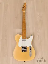 Электрогитара Fender Telecaster Blonde (Riggio Finish) USA 1955 w/Tweed Case