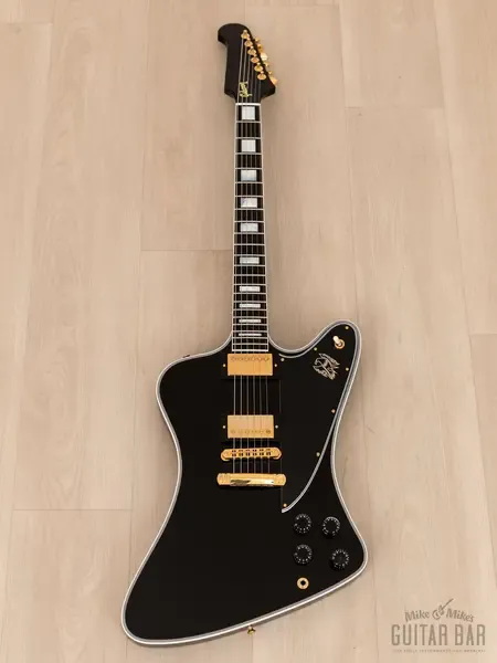 Электрогитара Gibson Custom Shop Firebird Custom Ebony USA 2022 w/Case, Tags