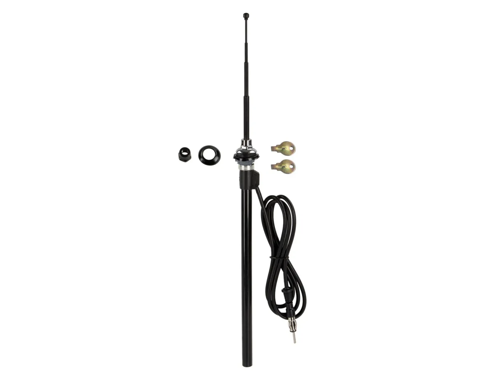 ACV Teleskopantenne AM/FM universal passiv schwarz 29mm DIN 152000-41