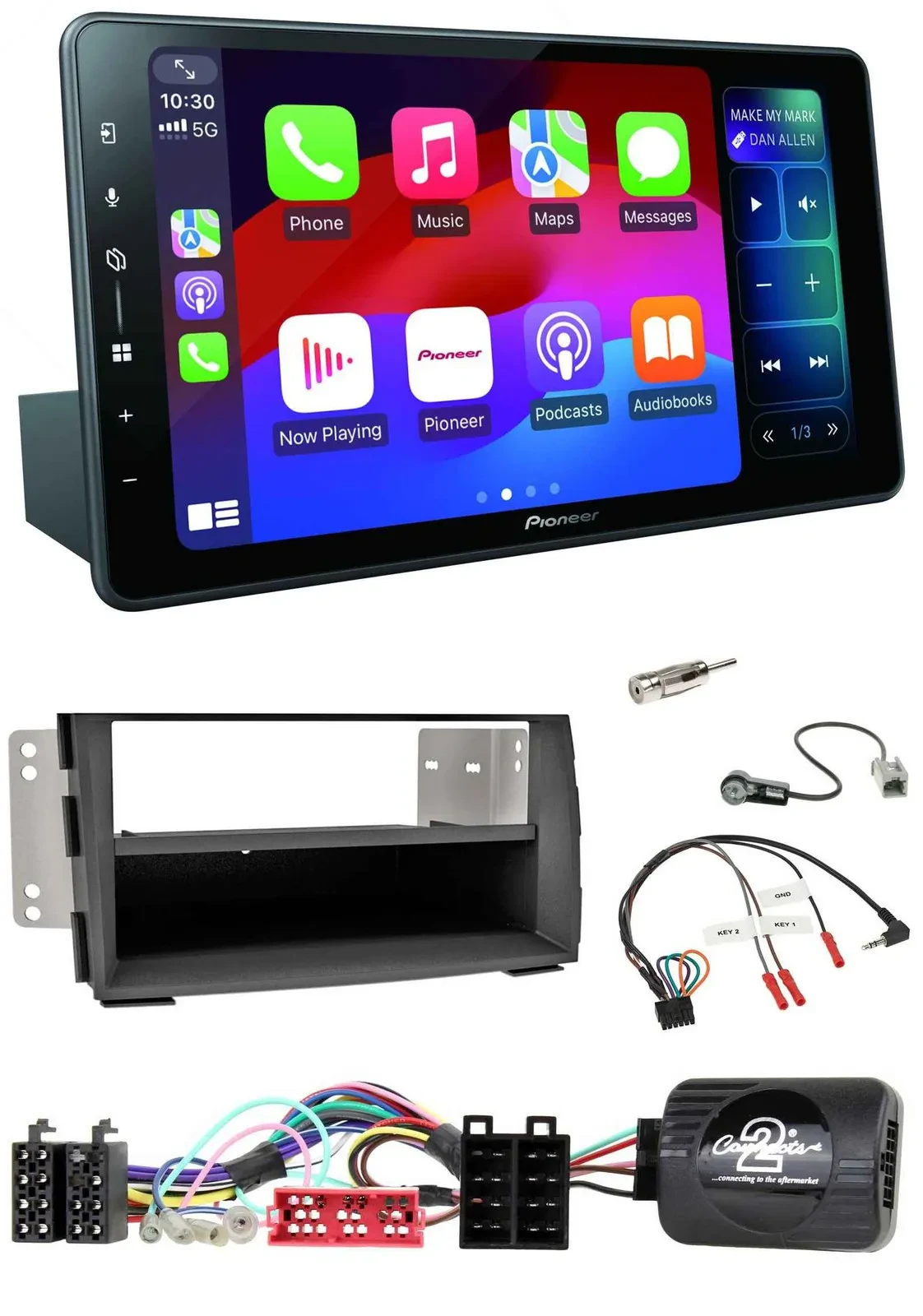 Pioneer Bluetooth DAB Lenkrad USB Autoradio für Kia Venga (2010-2019)