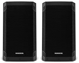 (2) Mackie Thrash15 v2 15" 1300w Powered DJ PA Speakers w/Bluetooth Thrash15v2