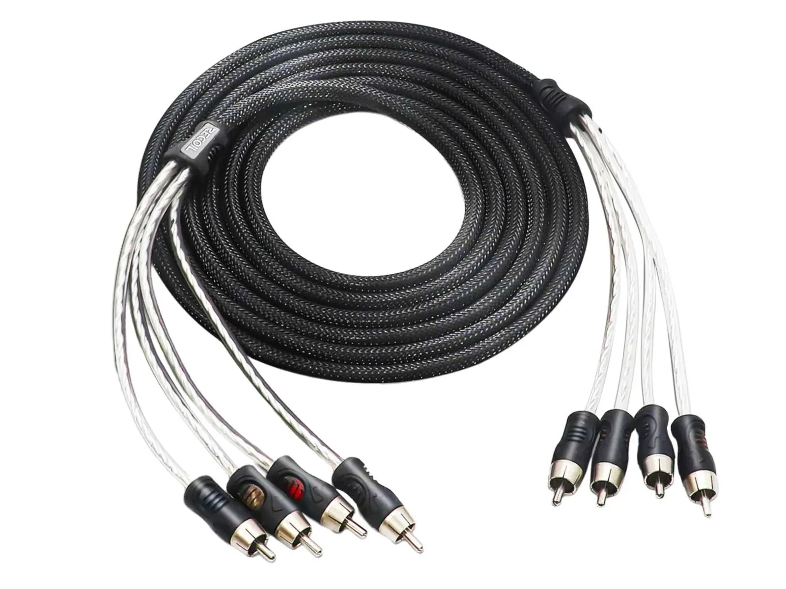 Межблочный кабель RCA ACV Echo Max Premium 30.5990-276 4-канальный 2.7 м OFC