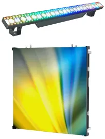 American DJ ADJ VS3IP High-Res Indoor/Outdoor RGB LED Video Panel+Light Strip