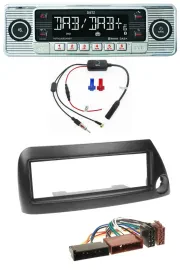 Dietz DAB USB MP3 Bluetooth Autoradio für Ford Ka (bis 2008) - schwarz