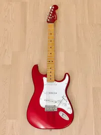 Электрогитара Fender American Standard Stratocaster Limited Edition SSS Candy Apple Red w/gigbag USA 1995