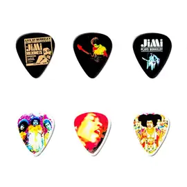 Медиаторы Dunlop JH-PT02M Jimi Hendrix Bold As Love, 12 штук в коробочке, 0.8 мм