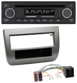 Blaupunkt MP3 Bluetooth DAB CD USB Autoradio für Lancia Y (843 03-11) anthrazit