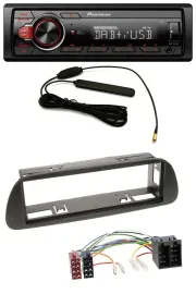 Автомагнитола Pioneer 1DIN, DAB, MP3, USB, AUX для Mercedes Sprinter W314 (с 2001)
