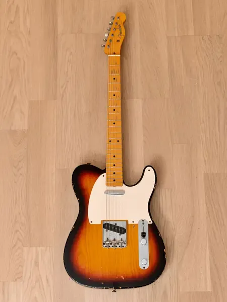 Электрогитара Fender Custom Shop '58 Telecaster SS Relic Sunburst w/case USA 2012