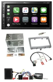 Pioneer USB Lenkrad DAB 2DIN Bluetooth Autoradio für Porsche 911 Boxster Cayman