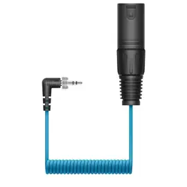 Коммутационный кабель Sennheiser CL35-XLR 3.5mm TRS to XLR Plug Coiled Cable #700062