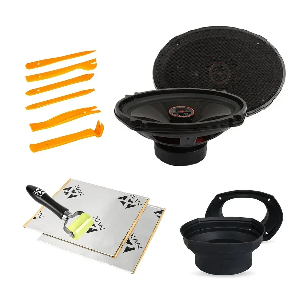 Акустика автомобильная коаксиальная Cerwin-Vega H7692 6x9" 120W (набор, с комплектом установки NVX)