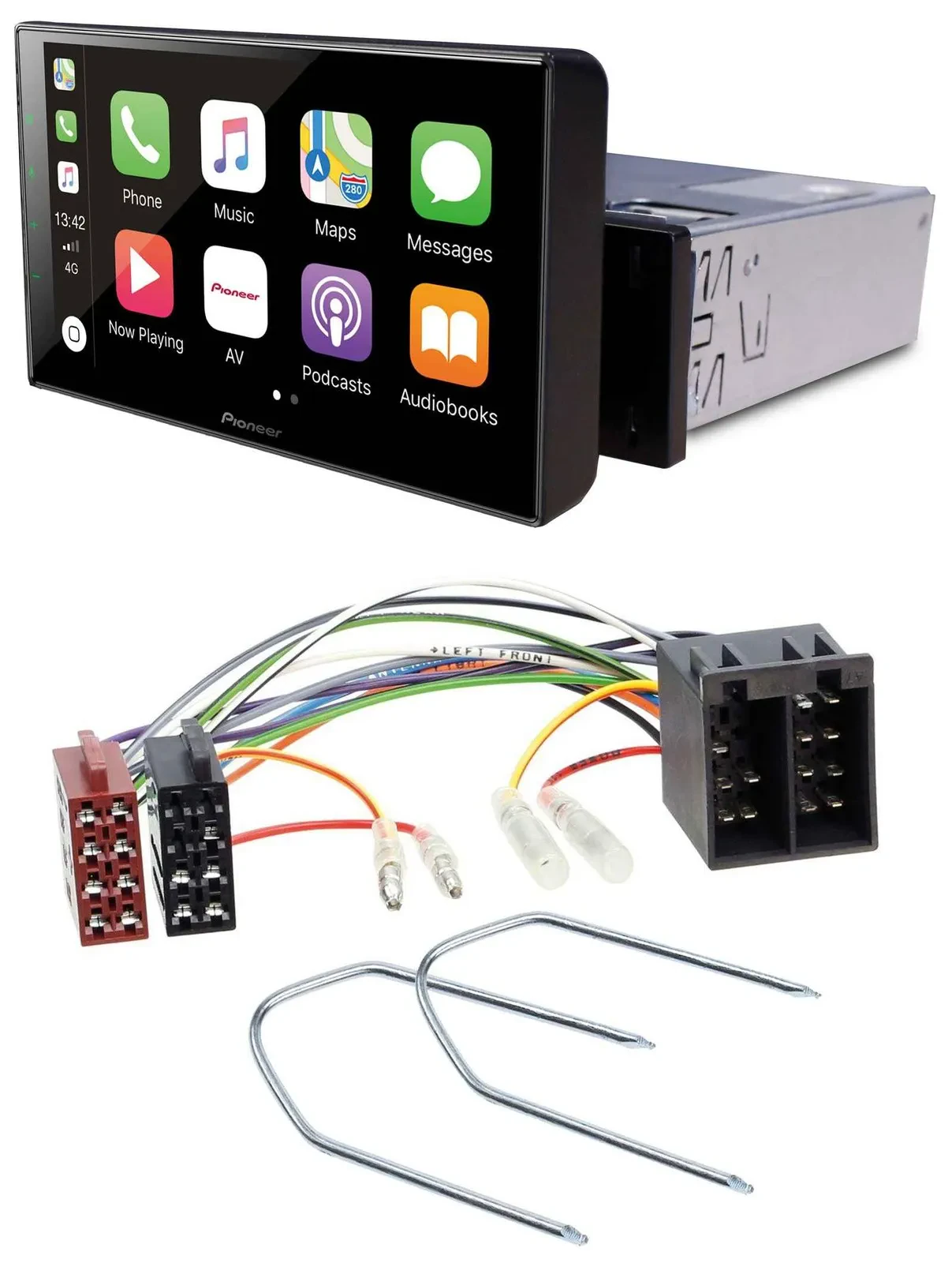 Pioneer Bluetooth MP3 DAB USB Autoradio für Audi 80 86-96 90 84-91 100 82-94 200