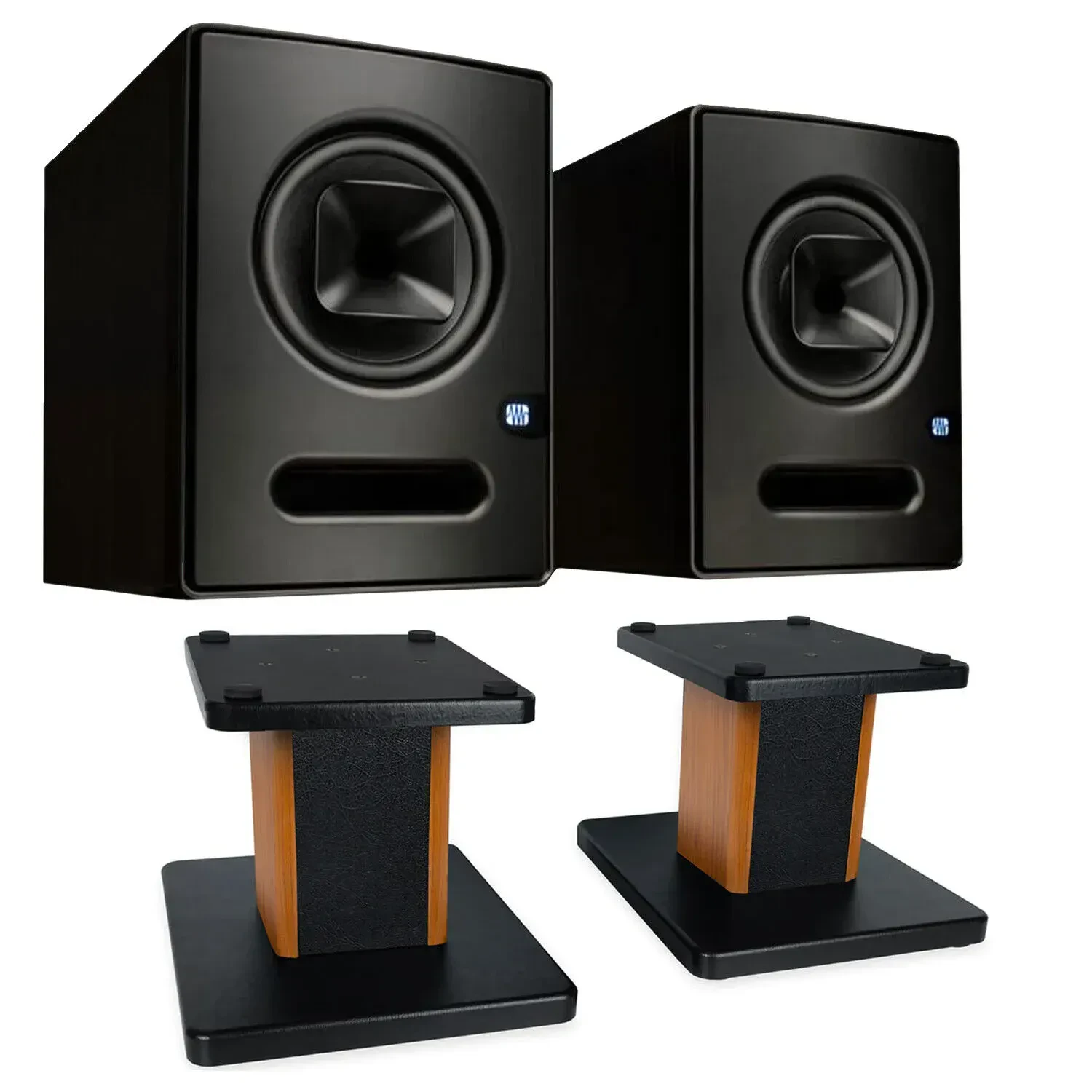 Активный студийный монитор PreSonus Sceptre S8 Black со стойкой (пара)