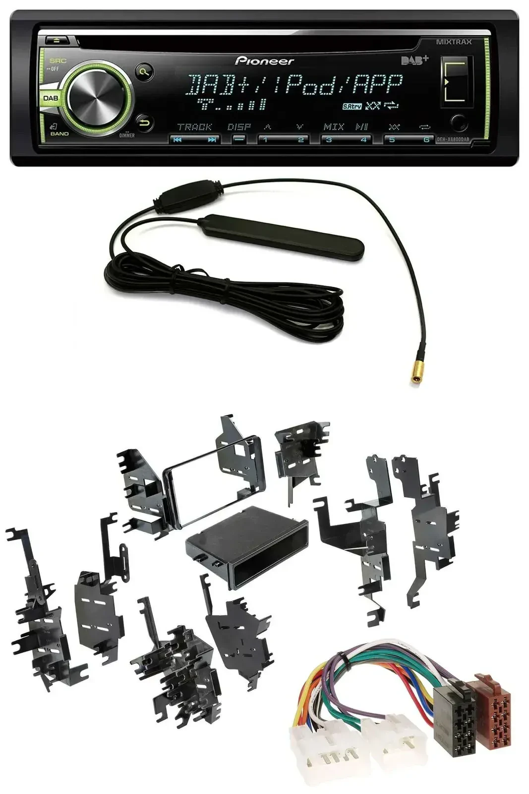 Автомагнитола для Toyota Pioneer CD/MP3 USB DAB AUX