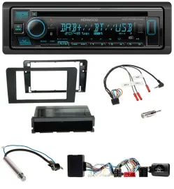 Kenwood Bluetooth DAB CD Lenkrad USB Autoradio für Audi A3 Symphony Aktivsystem