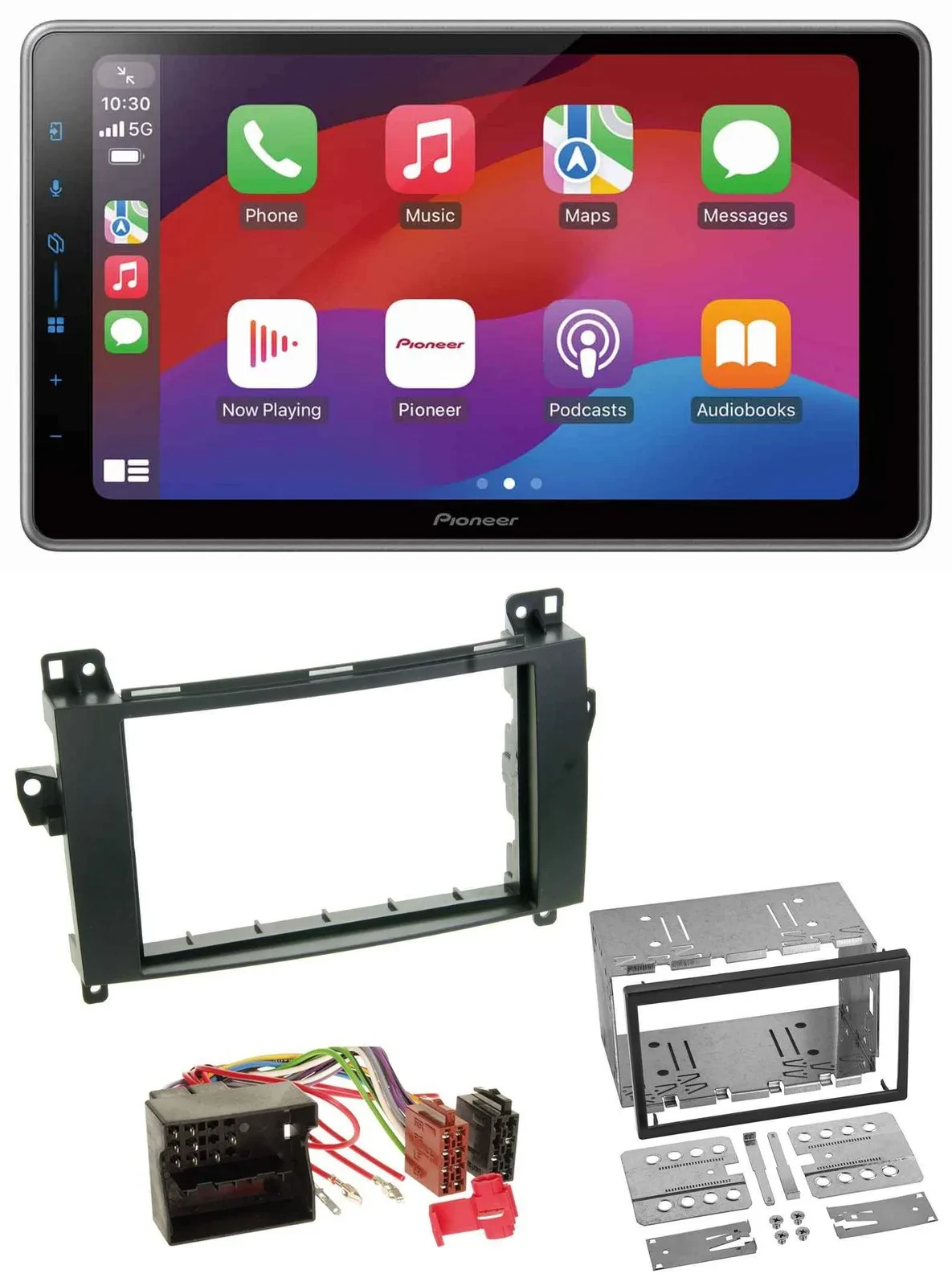 Pioneer MP3 USB DAB Bluetooth 2DIN Autoradio für Mercedes B-Klasse T245 05-11