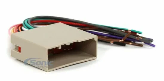 Scosche FD23B Aftermarket Stereo Wire Harness for 2003-09 Ford Vehicles