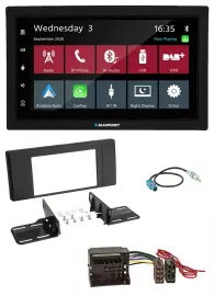 Blaupunkt DAB Bluetooth USB MP3 2DIN Autoradio für Land Rover Range Rover Vogue