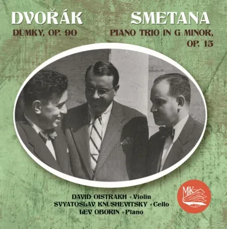 CD-диск ДАВИД ОЙСТРАХ / ЛЕВ ОБОРИН / СВЯТОСЛАВ КНУШЕВИЦКИЙ — Дворжак / Сметана