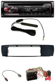 Pioneer CD USB AUX DAB MP3 Autoradio für BMW X3 (E83 2004-2010) seitlich