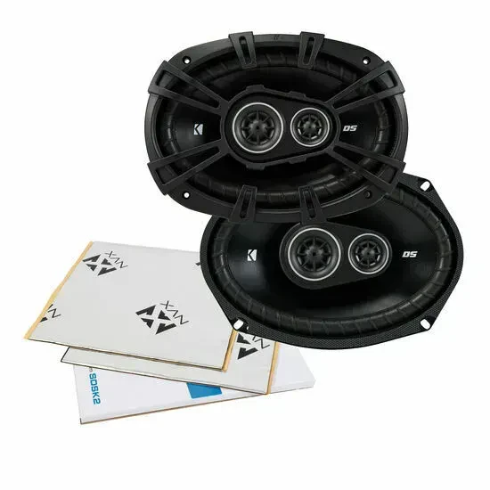 Динамики для автомобиля Kicker 43DSC69304 6x9" 180W (набор) с NVX Sound Deadening