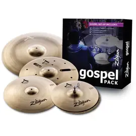 Набор тарелок для барабанов Zildjian Gospel A Custom Cymbal Thin Weight Set AC0801G