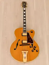 Электрогитара полуакустическая Gibson L-5 CES Archtop HH Blonde w/case USA 1970s