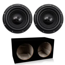Alpine W12S4 2x 750W Max Subwoofer with Sealed Enclosure