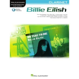 Сборник песен Hal Leonard Instrumental Play-Along: Billie Eilish Clarinet