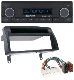 Blaupunkt DAB USB Bluetooth MP3 Autoradio für Toyota Corolla E12 2003-2008 dunke