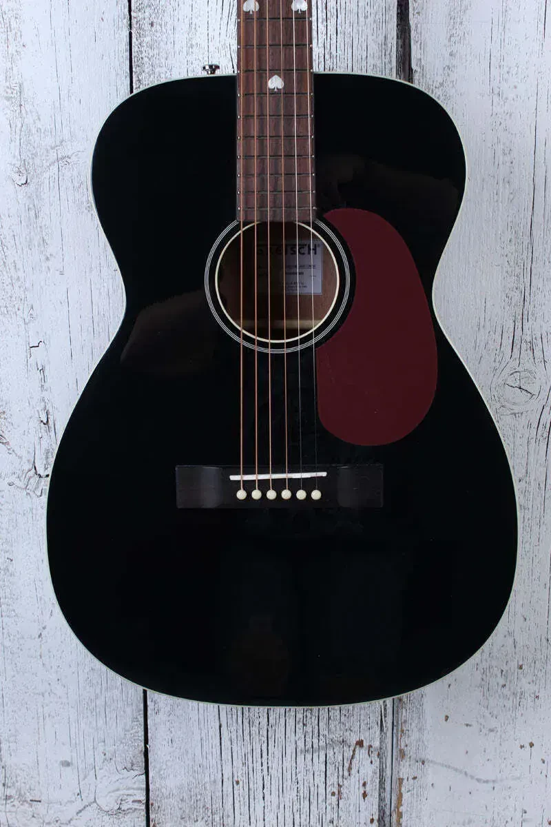 Gretsch Nick 13 Outlaw Heart Grand Concert Acoustic Guitar Black Finish