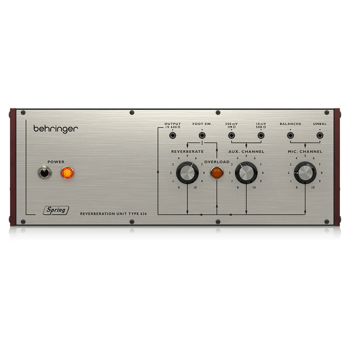 Аналоговый студийный синтезатор Behringer Spring Reverberation Unit Type 636