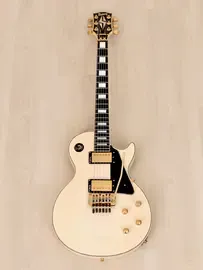 Электрогитара Burny RLC Custom Non-Catalog White  Japan 1989 w/ Tremolo & Case