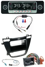 Автомагнитола для Opel Insignia (2008–2013) Dietz MP3, DAB, Bluetooth, USB черный