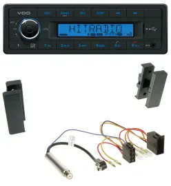 VDO AUX Bluetooth USB MP3 Autoradio für Seat Leon, Toledo (1998-2006)