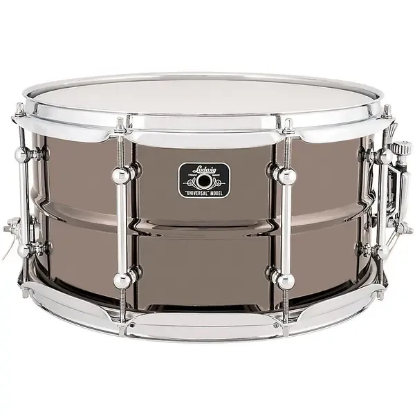 Малый барабан Ludwig Universal Brass 13x7 Black Nickel