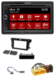 Blaupunkt Bluetooth DAB 2DIN USB DVD MP3 Autoradio für Mazda CX-7 (2008-2010)