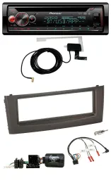 Автомагнитола для Fiat Grande Punto (2006–2010) Pioneer DAB, CD, USB, Bluetooth, черная