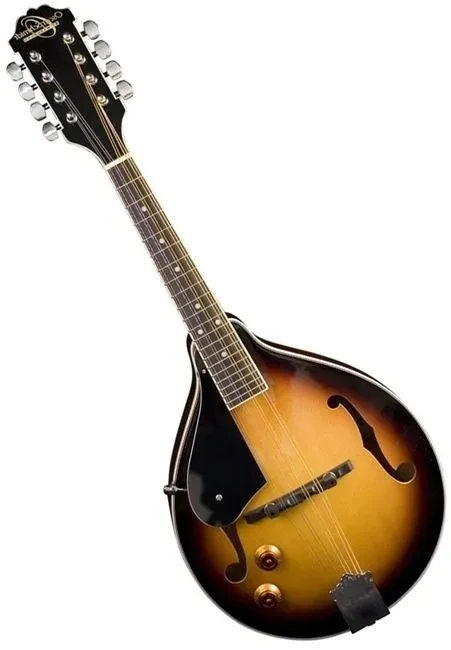 Oscar Schmidt OM10ETSLH Lefty A-Style Acoustic/Electric Sunburst Mandolin - NEW