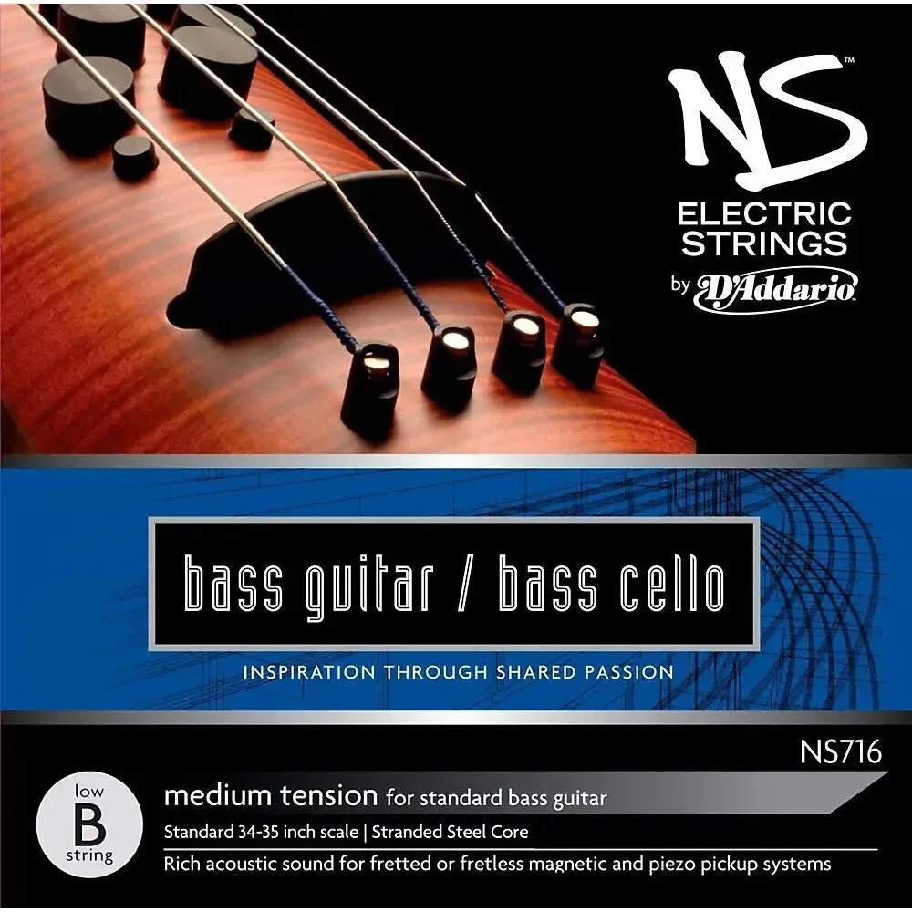 Струна для виолончели D'Addario NS716 NS Cello Low B String