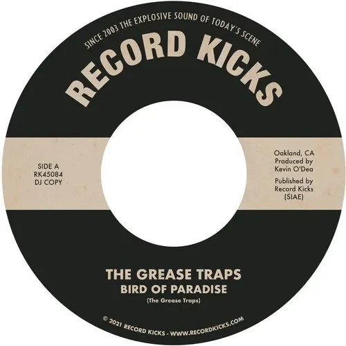 Виниловая пластинка Grease Traps – Bird of Paradise / More & More (and More) (Релиз 2021)