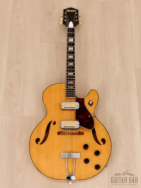 Полуакустическая электрогитара Harmony Meteor H71 Blonde Collector-Grade 1962 USA w/Case