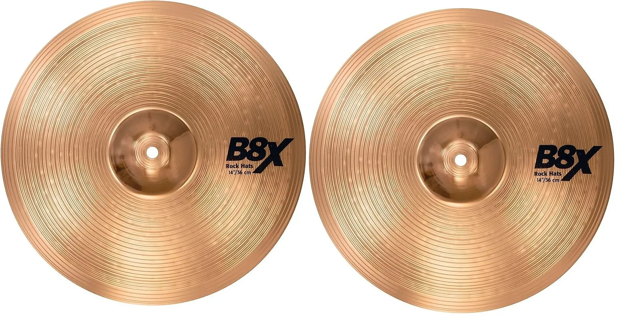 Тарелка барабанная Sabian 14" B8X Rock Hi-Hat (пара)