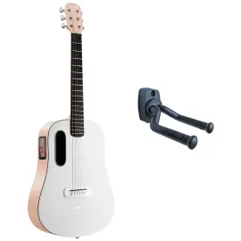 Lava Music ME Play Gitarre 36 Zoll Light Peach mit keepdrum Wandhalter