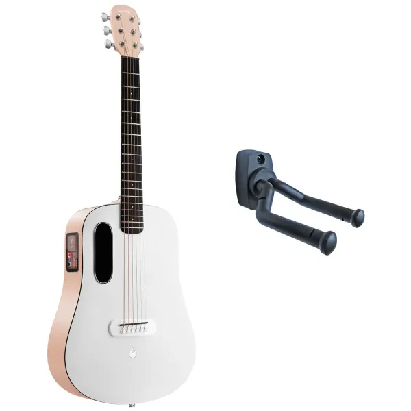 Lava Music ME Play Gitarre 36 Zoll Light Peach mit keepdrum Wandhalter