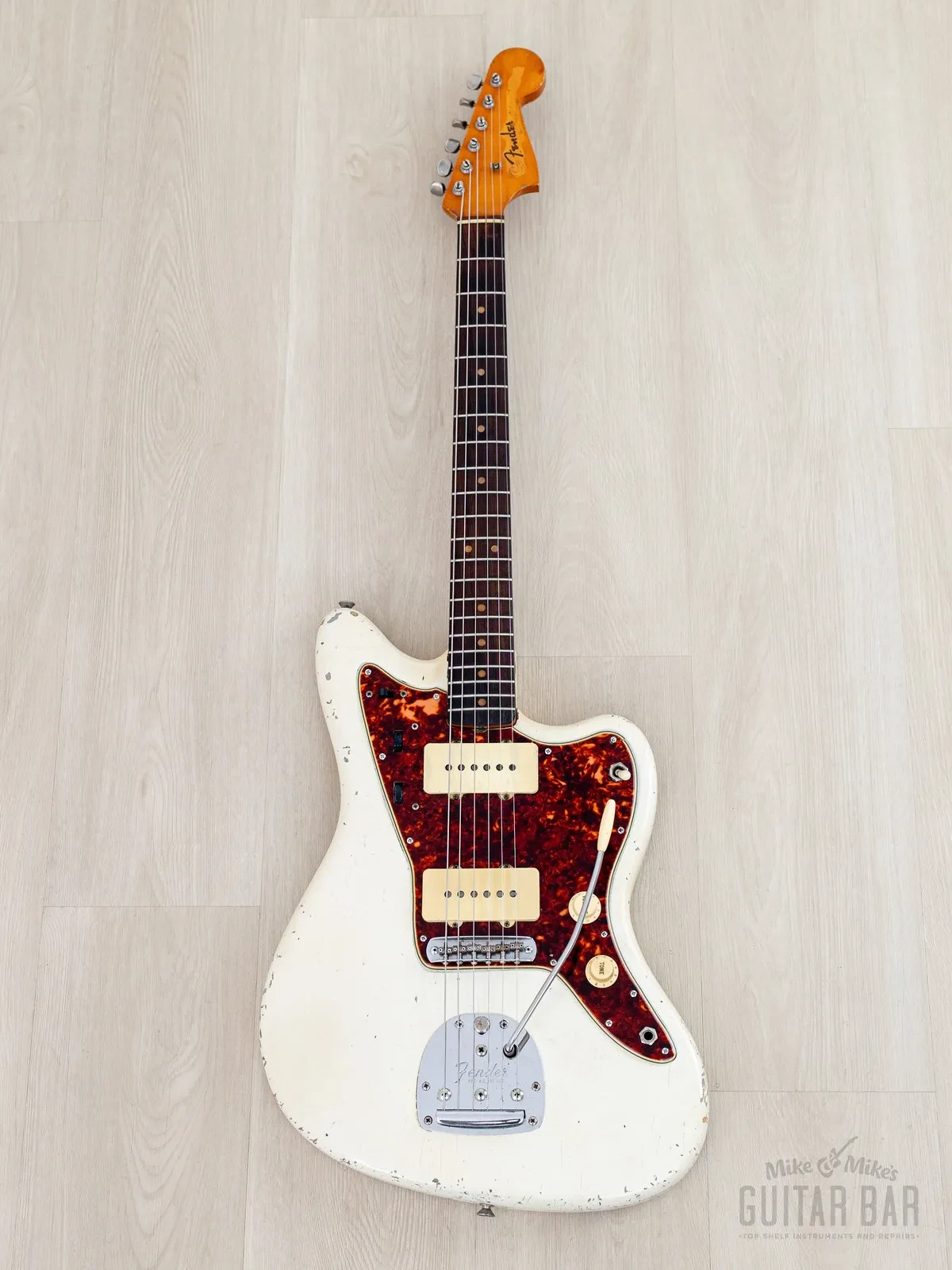 Электрогитара Fender Jazzmaster Pre-CBS SS Olympic White w/case USA 1964