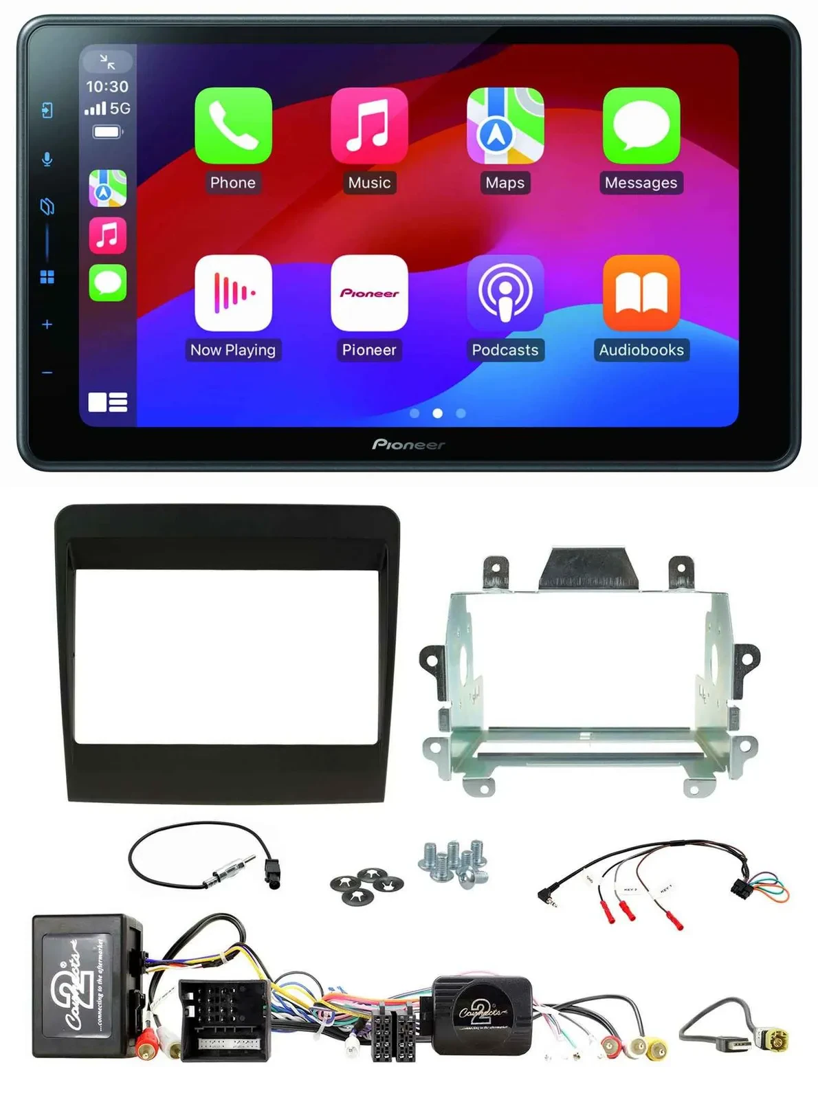 Pioneer Bluetooth 2DIN USB Lenkrad DAB Autoradio für Porsche 911 11-17 MOST-Soun