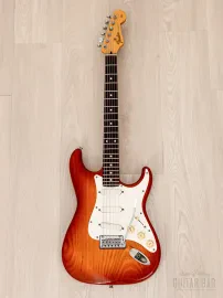 Электрогитара Fender Pro Feel Stratocaster STR-850LS SSS Light Amber Sunburst w/gigbag Japan 1991